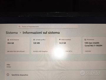 PC portatile ninkear 5 