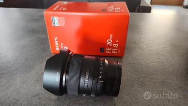 Obiettivo Sony FE 20 F1.8 G