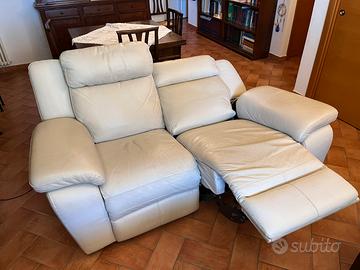Divano doppio Poltronesofà in pelle