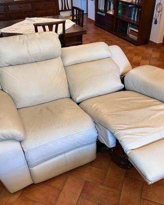 Divano doppio Poltronesofà in pelle