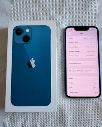 iPhone 13 mini Blu 128 GB