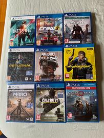 giochi ps4/ps5