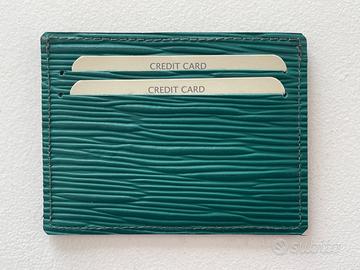 Portacarte in pelle Epi