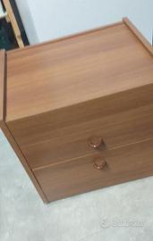 Comodino / Cassettiera / Sgabello con cuscino