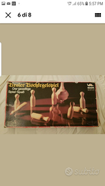 Mespi tyrol tischkegelspier 60x30 cm gioco legno