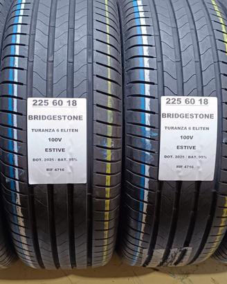 4 GOMME 225 60 18 BRIDGESTONE 2025 RIF4716