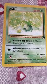 Pokemon Team Rocket 1st Edition Oddish 63/82