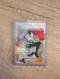 Carta Pokémon Jessie e James Full Art (68/68)
