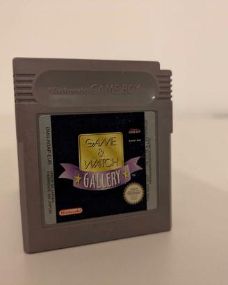 Game & Watch Gallery videogioco cartuccia Game Boy