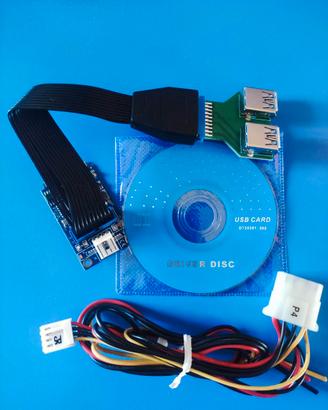 2 porte USB3.0  KIT da Scheda MINI PCI-E