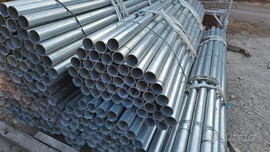 Pali per recinzione zincati diametro 45mm 2,5m