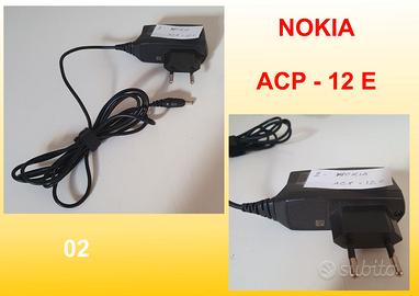2 - carica batterie da parete Nokia ACP-12E