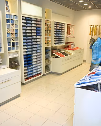 ARREDAMENTO NEGOZIO ABBIGLIAMENTO/CABINA ARMADIO