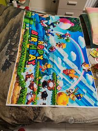 Poster e addobbi compleanno Super Mario