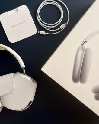 AirPods Max Apple Bianche/Argento - Lightning