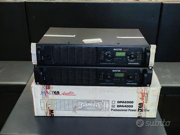 Master Audio DPA 4000 finali non funzionanti