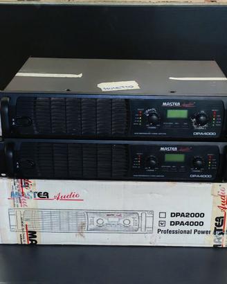 Master Audio DPA 4000 finali non funzionanti