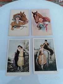 Cartoline Art Deco' primi 900/nuove