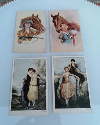 Cartoline Art Deco' primi 900/nuove