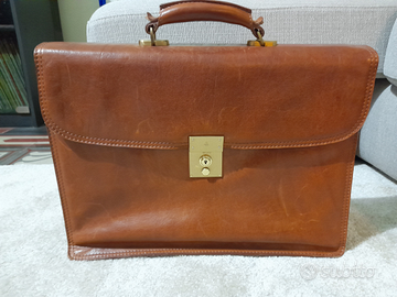 Borsa di pelle da ufficio da uomo