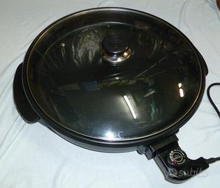 Padella elettrica con termostato regolabile