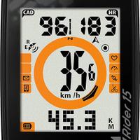 Bryton Rider 15 Ciclocomputer GPS, Nero