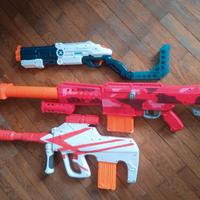 Fucili giocattolo nerf e zuru