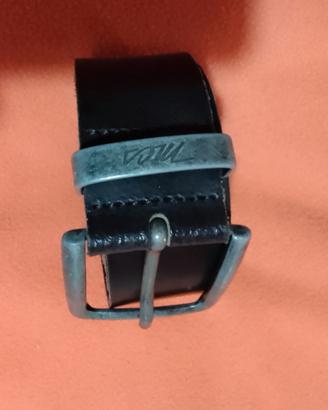 cintura pelle cuoio Marlboro Classic 