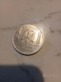 moneta Albania 1lek