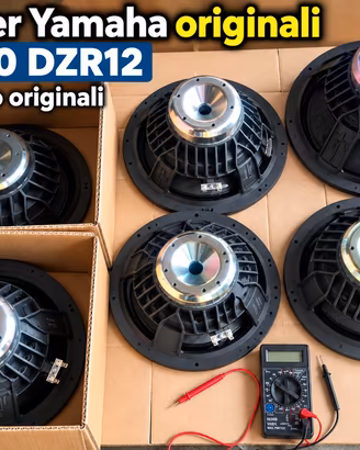 Woofer Yamaha nuovi 