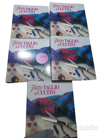 Raccolta “Tutto Taglio & Cucito” – 5 raccoglitori