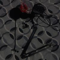 microfono professionale con mixer 