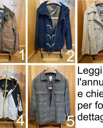 Giacconi e Giubbotti H&M Uomo – Varie Taglie