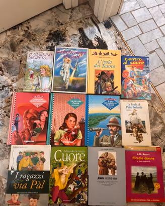 Lotto 12 libri Grandi classici e narrativa ragazzi