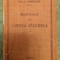 Libro d'epoca: Manuale di lingua spagnola - Ambruz