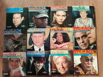riviste English 24 con relativi cd