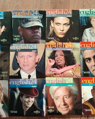 riviste English 24 con relativi cd