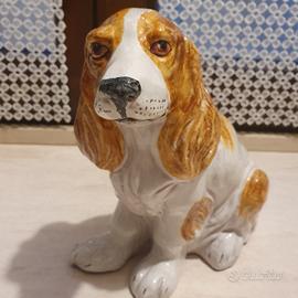 Cane in ceramica - soprammobile realizzato a mano 