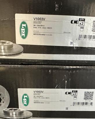 Dischi per Mercedes Benz S