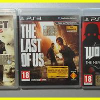 PS3 SONY - LOTTO 3 GIOCHI - PLAYSTATION 3