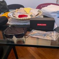 Occhiali da sole Polar con  montatura blu