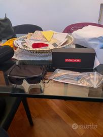 Occhiali da sole Polar con  montatura blu