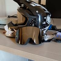 Casco moto cross/enduro grenzgaenger taglia M