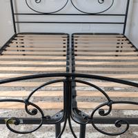 letto in ferro battuto