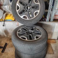 Quattro cerchi ruote Jeep Renegade 