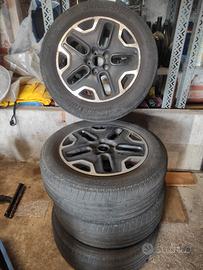 Quattro cerchi ruote Jeep Renegade 
