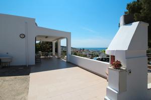 Casa Pescoluse vista mare