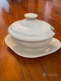 Pota parmigiano Ginori San Cristoforo fine 800.