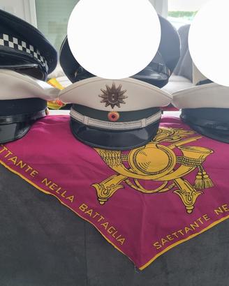 cappelli militari, urss, ferrovie fs, polizia