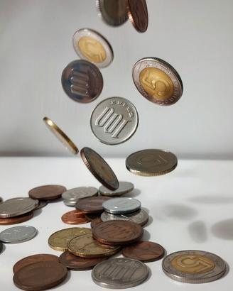 Monete Mondiali Miste - Peso 925 grammi 